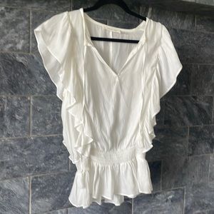 White blouse - size small.